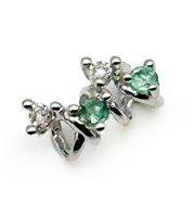 Charm Elements in Oro bianco ECE12748.001